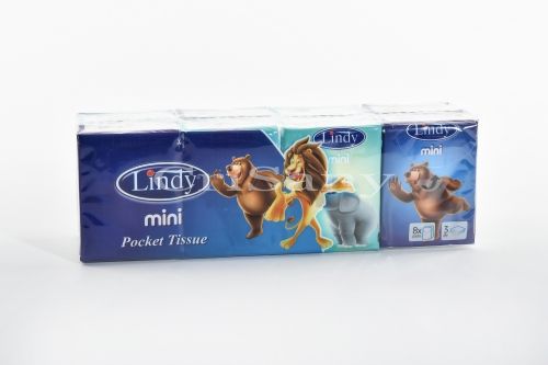 Носни кърпи Lindy мини 8 бр/пакет