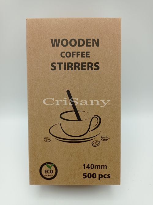 Бъркалки дървени ед.опаковани TG 14см /250 бр./