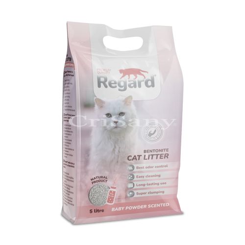 REGARD Premium бентонит бял 5л-Бебешка пудра