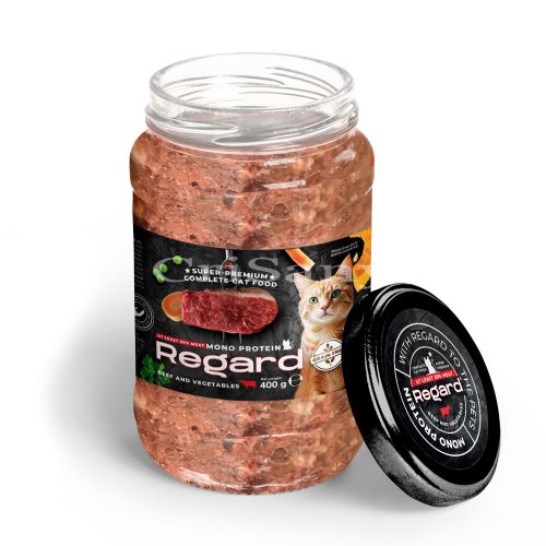 REG.PROTEIN 400гр Буркан котки -агнешко,зеленч.