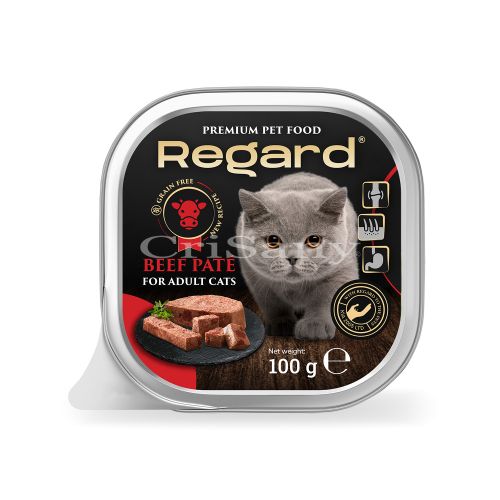 REGARD Grain Free 100гр премиум п-т коте телешко