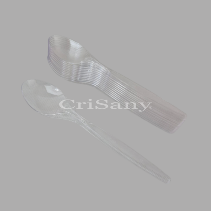 Лъжица еколукс прозрачна   /20 бр./