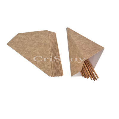 Фуния за картофки -  картонена / 50 бр./