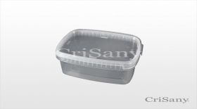 Кофа TR 300 - прозрачна с бяла дръжка