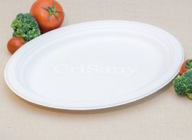 Био чинийки овални ф32х25см  FОP - 50 бр.