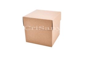 Кутия за торта 10/10/10 крафт  А /25 бр./