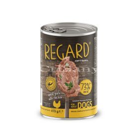 REGARD OPTIMAL- куче 415гр пастет с пилешко 73%
