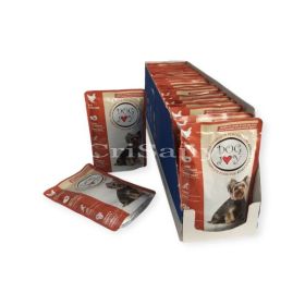 ПАУЧ за кучета с пилешко 100гр - 20бр+4подарък