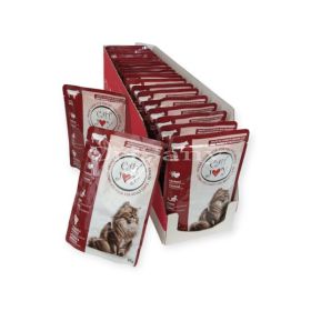 ПАУЧ за котки говеждо в сос 85гр - 20бр+4подарък