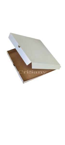 Кутия за пица бяло/кафяво 24/24/3 Т /100 бр./