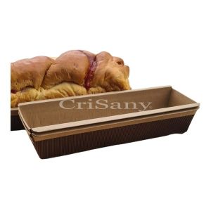 Форма козунак гофре прав.500гр. 260/65/55 -20бр.