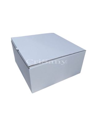 Кутия за торта 30.5/30.5/15 велп. лепена Ю/10бр.