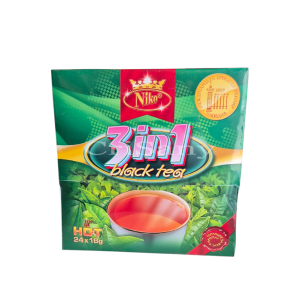 Чай 3 в 1 Черен лимон 18 г. Н /24 бр./