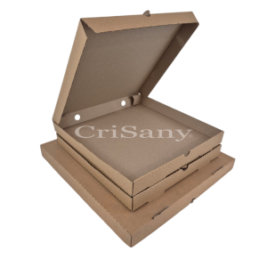 Кутия за пица кафяво/кафяво 21/21/3.5 Т /100бр.