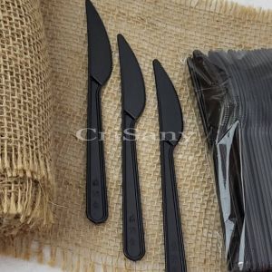 Нож луксозен черен И /50 бр./