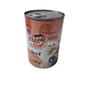 Nippy пастет за котки 400гр. говеждо