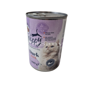 Nippy пастет за котки 400гр. патешко