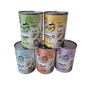 Nippy пастет за котки 400гр. сьомга+пиле