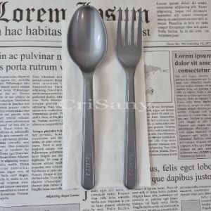 Комплект вилица+лъжица+салфетка И /1 бр./