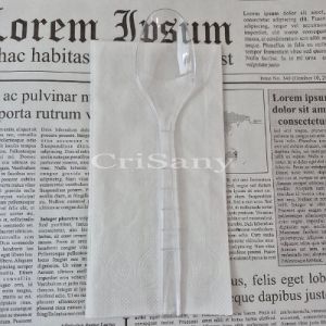 СЕТ лъжица + салфетка прозрачен /1 бр./