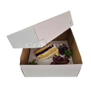 Кутия за торта 35/50 бяло микр. /10 бр./