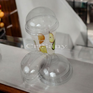 Капак Art.95  PEТ с отвор LFСK прозр. /100бр./