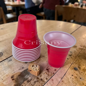 Чаша  80 мл ИТ цветни borbone /50 бр./